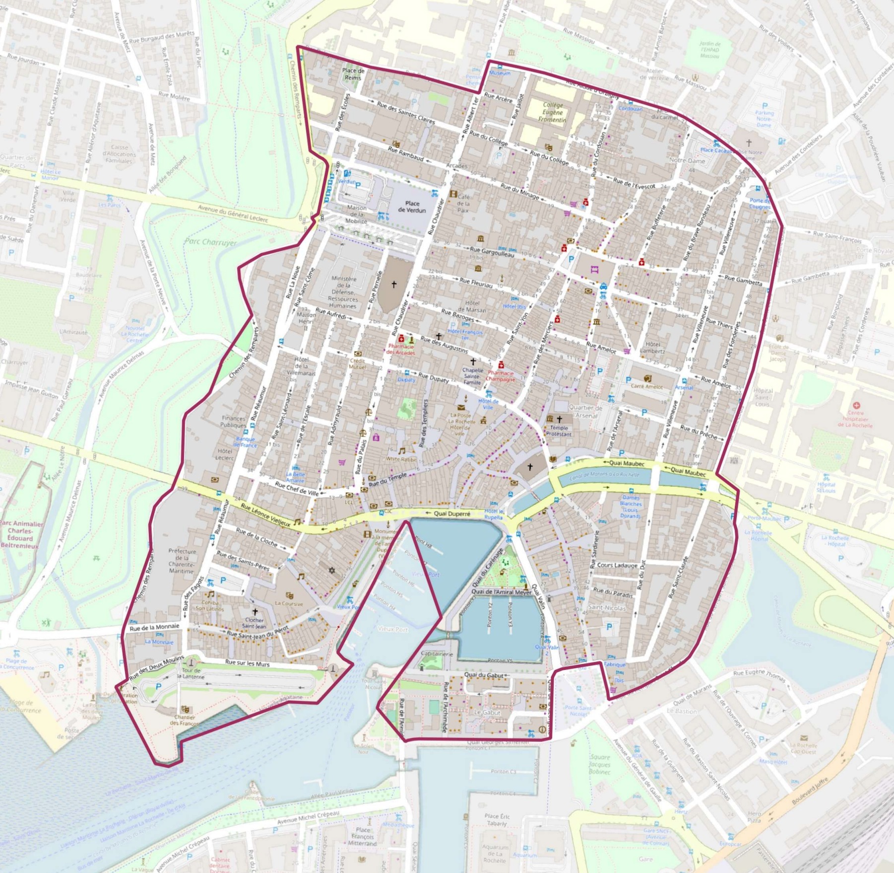 Zone tendue centre La Rochelle